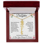 I Love You Beyond Measure- Daughter Flower Name Necklace