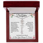 I Love You Beyond Measure- Daughter Flower Name Necklace
