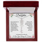 I Love You Beyond Measure- Daughter Flower Name Necklace