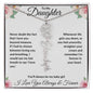 I Love You Beyond Measure- Daughter Flower Name Necklace