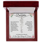 I Love You Beyond Measure- Daughter Flower Name Necklace