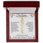 I Love You Beyond Measure- Daughter Flower Name Necklace