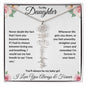 I Love You Beyond Measure- Daughter Flower Name Necklace