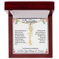 I Love You Beyond Measure- Daughter Flower Name Necklace