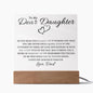Daughter You Are Never Alone, Love, Dad