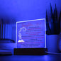 Gift For Daughter " Most Beautiful Chapters". Acrylic Plaque