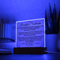 Gift For Soulmate "I Have Found My Love" Acrylic Plaque