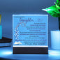 Daughter - Most Beautiful Chapters- Acrylic Plaque