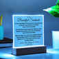 Gift For Soulmate "I Have Found My Love" Acrylic Plaque