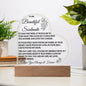 I Wish I Could Turn Back The Clock - Soulmate Heart Plaque