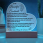 I Wish I Could Turn Back The Clock - Soulmate Heart Plaque