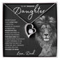 Badass Daughter - This Old Lion - Forever Love Necklace