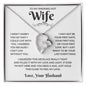 My Smokin' Hot Wife - Forever Love Necklace, Christmas Gift, Anniversary Gift, Mother's Day Gift, Valentine's Day Gift