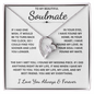 To My Soulmate - You Are My Everything - Forever Love Necklace