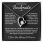To My Soulmate - I Have Found My Love - Forever Love Necklace