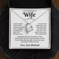 My Smokin' Hot Wife - Forever Love Necklace, Christmas Gift, Anniversary Gift, Mother's Day Gift, Valentine's Day Gift