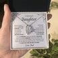 Beautiful Daughter - I Believe In You - Forever Love Necklace