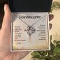 To My Granddaughter -Heart Melt Message| Forever Love Necklace