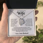 My Smokin' Hot Wife - Forever Love Necklace, Christmas Gift, Anniversary Gift, Mother's Day Gift, Valentine's Day Gift