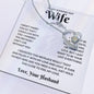 My Smokin' Hot Wife - Forever Love Necklace, Christmas Gift, Anniversary Gift, Mother's Day Gift, Valentine's Day Gift