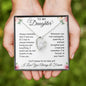 You Will Always Be My Baby Girl - Love Knot Necklace