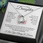 Proud of you Daughter - Forever Love Necklace