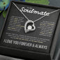 Soulmate - Forever and Always - Forever Love Necklace BWG