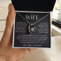 To My Wife - Found My Forever - Forever Love Necklace