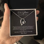 Daughter - Please Forgive Me, Love, Dad - Forever Love Necklace