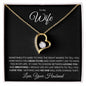 To My Wife - I Love You- Forever Love Necklace