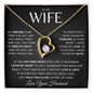 To My Wife - Found My Forever - Forever Love Necklace