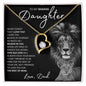 Badass Daughter - This Old Lion - Forever Love Necklace