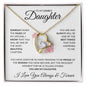 Proud of you Daughter - Forever Love Necklace
