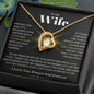 Beautiful Love Story - Wife - Forever Love Necklace