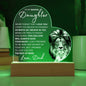 This Old Lion - Acrylic Heart LED Plaque