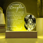 This Old Lion - Acrylic Heart LED Plaque