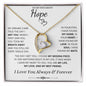 My Dreams Came True - Customizable Name Title - Forever Love Necklace