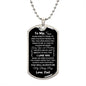 Always Have Your Back - Dog Tag