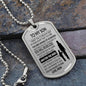 Aim For The Skies - Dog Tag