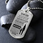 Aim For The Skies - Dog Tag