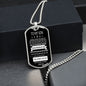 To My Son - Dog Tag Necklace