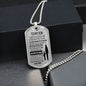 Aim For The Skies - Dog Tag