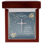Fearfully and Wonderfully Made - CZ Cross Necklace