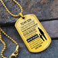 Aim For The Skies - Dog Tag