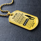 Aim For The Skies - Dog Tag