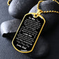 Always Have Your Back - Dog Tag
