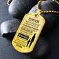 Aim For The Skies - Dog Tag