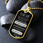 The Greatest Chapter - Dog Tag