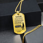 Aim For The Skies - Dog Tag
