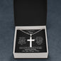 Wonderful Son - Stainless Cross Necklace w/Ball Chain